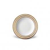L'Objet Perlee Gold Soup Plate