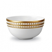 L'Objet Perlee Gold Cereal Bowl