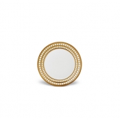 L'Objet Perlee Gold Bread + Butter Plate