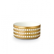 L'Objet Perlee Gold Deep Bowl - Small