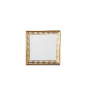 L'Objet Perlee Gold Square Tray