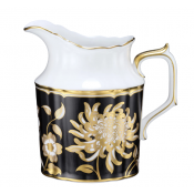 Royal Crown Derby Primrose Cream Jug / Black