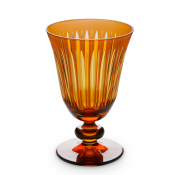 L'Objet Prism Amber Wine Glasses  - Set 4