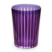 L'Objet Prism Purple Highball Glasses  - Set 4