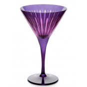 L'Objet Prism Purple Martini Glasses - Set 4