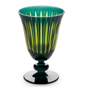 L'Objet Prism Green Wine Glasses - Set 4