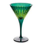 L'Objet Prism Green Martini Glasses - Set 4