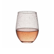 Juliska Provence Blush Stemless Wine Glass - 14oz.