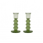Juliska Provence Basil 5" Candlestick- Pair