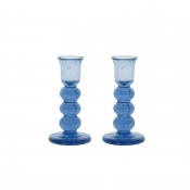 Juliska Provence Chambray 5" Candlestick - Pair