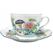 Royal Limoges Paradis Bleu Tea Cup
