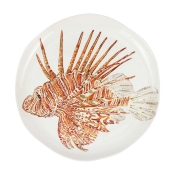 Vietri Reef Lionfish Round Platter - 16.5"