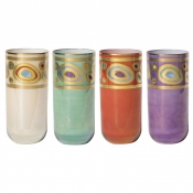 Vietri Regalia Assorted High Balls - Set of 4