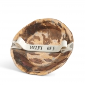 L'Objet Ruan Hoffmann Plate With Ribbon - Wifi Off