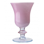 Arte Italica Rialto Soft Pink Water/Wine Glass