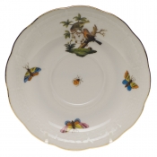 Herend Rothschild Bird Tea Saucer - Motif 10 6"D