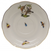 Herend Rothschild Bird Tea Saucer - Motif 12 6"D