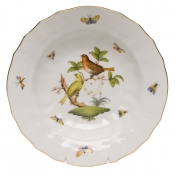 Herend Rothschild Bird Rim Soup - Motif 06 9.5"D