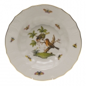 Herend Rothschild Bird Rim Soup - Motif 10 9.5"D