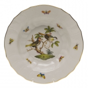 Herend Rothschild Bird Rim Soup - Motif 11 9.5"D