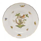 Herend Rothschild Bird Dessert Plate - Motif 03 8.25"