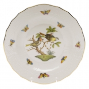 Herend Rothschild Bird Dessert Plate - Motif 11 8.25"