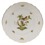 Herend Rothschild Bird Dinner Plate - Motif 03 10.5"D
