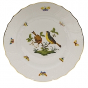 Herend Rothschild Bird Dinner Plate - Motif 07 10.5"D