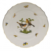 Herend Rothschild Bird Dinner Plate - Motif 09 10.5"D