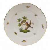 Herend Rothschild Bird Dinner Plate - Motif 10 10.5"D