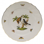 Herend Rothschild Bird Dinner Plate - Motif 12 10.5"D