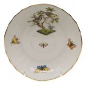 Herend Rothschild Bird Canton Saucer - Motif 11 5.5"D