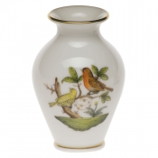 Herend Rothschild Bird Small Bud Vase - 2.5"