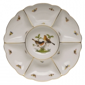 Herend Sectioned Appetizer Dish - Birds