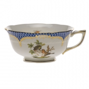 Herend Rothschild Bird Blue Border Tea Cup - Motif 10 (8 Oz)