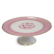Mottahedeh Pink Lace Cake Stand Small