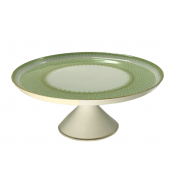 Mottahedeh Apple Green Lace Large Cake Stand