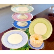 Mottahedeh Cornflower Lace Large Cake Stand