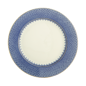 Mottahedeh Blue Lace Dessert Plate - 8.5"
