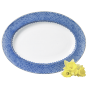 Mottahedeh Blue Lace Platter - 15"