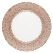 Mottahedeh Brown Lace Service Plate - 12"
