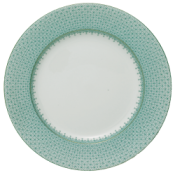 Mottahedeh Green Lace Service Plate - 12"