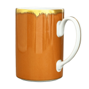 Mottahedeh Chelsea Feather Amber  Mug - 4.5"