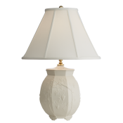 Mottahedeh Creamware Footed Octagonal Urn Lamp