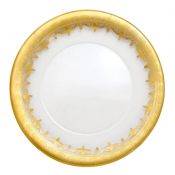 Arte Italica Vetro Gold Salad/Dessert Plate - 8.5"