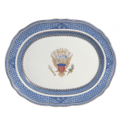 Platter with Eagle Center - 13.75"