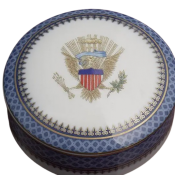 Mottahedeh American Eagle Round Box
