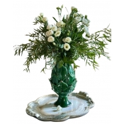 Arte Italica Scavo Harvest Vase - Italian Green
