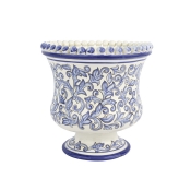 Vietri Scorrimento Blu Small Planter - 10.25"