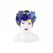 Vietri Sicilian Heads Petite Pesci Head